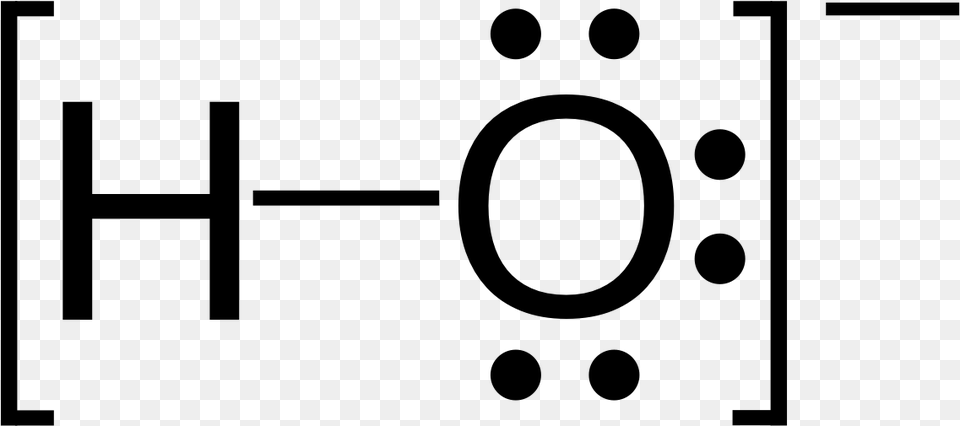 Hydroxide Wikipedia H3c2o2 Lewis Structure Lewis Structure Oh Structure, Gray Free Png