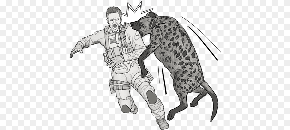 Hyena Execution Icon Animal Training, Adult, Person, Man, Male Png Image