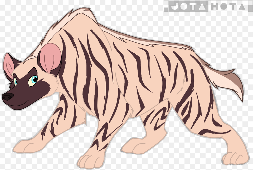 Hyena Free Lineart By Jotahota D8fs7ce Clipart Cartoon, Baby, Person, Animal, Wildlife Png Image