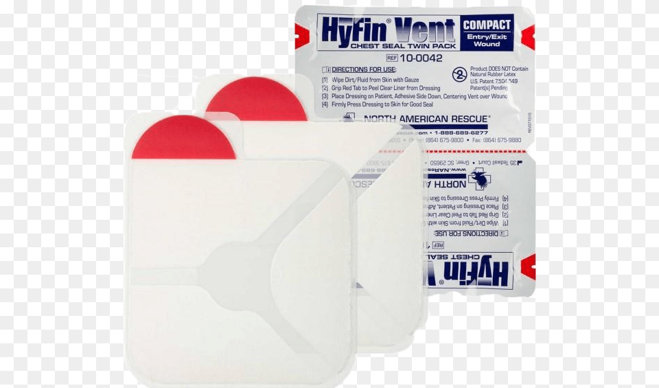 Hyfin Vent Compact Chest Seal Twin Pack Png Image