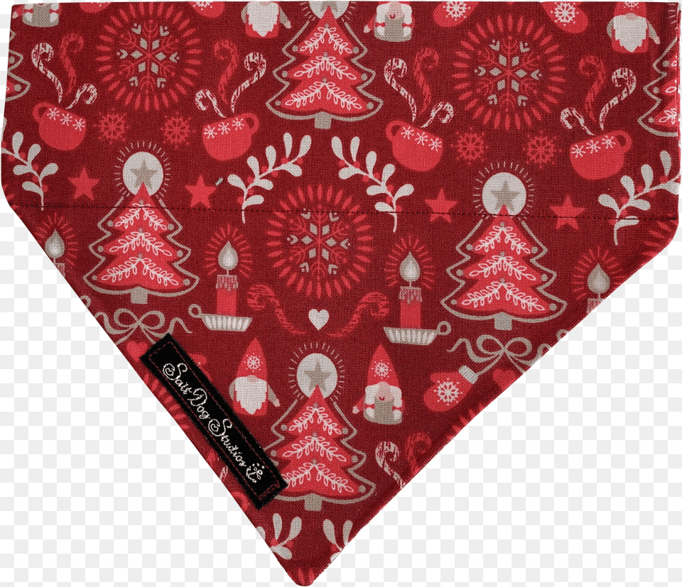 Hygge Christmas Red Bandana Placemat Free Png Download