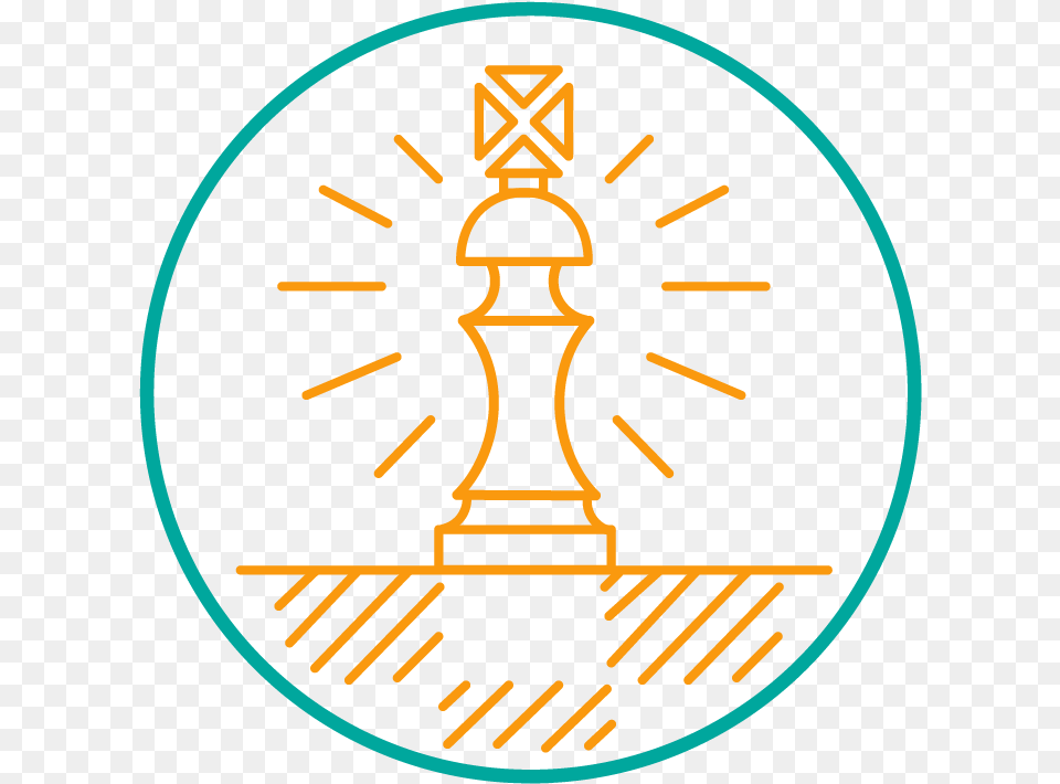 Hyi Icon Chess 01 Circle, Cross, Symbol, Emblem, Light Free Png Download