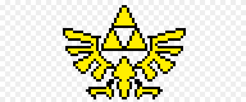 Hylian Crest Pixel Art Maker, Symbol, Outdoors Free Transparent Png