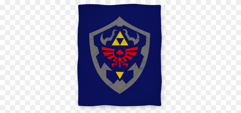 Hylian Shield Blanket Blanket Crest Of Hyrule, Armor, Logo, Emblem, Symbol Free Transparent Png