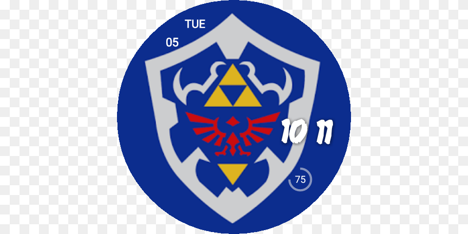 Hylian Shield C, Logo, Badge, Emblem, Symbol Free Png Download