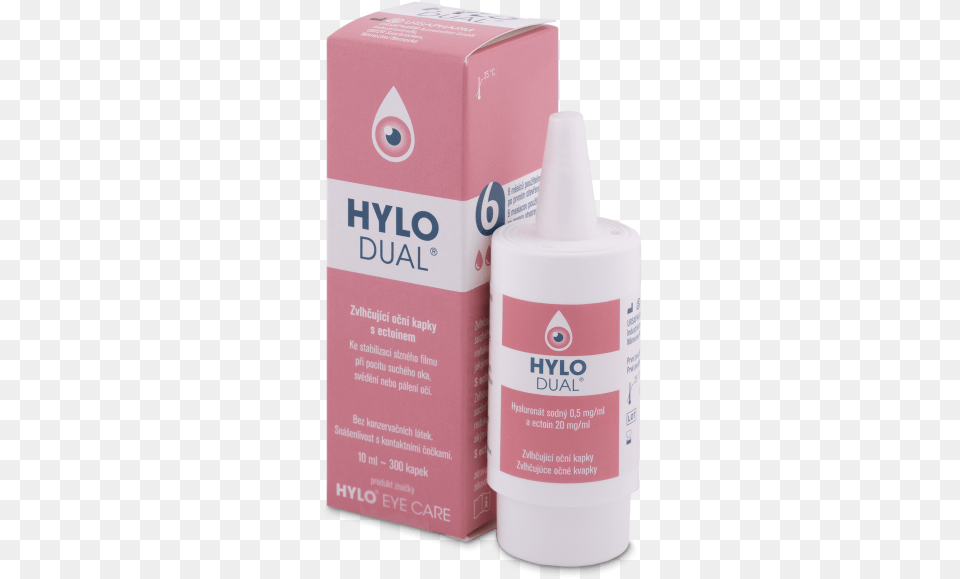 Hylo Dual Eye Drops, Bottle, Lotion, Cosmetics Free Transparent Png