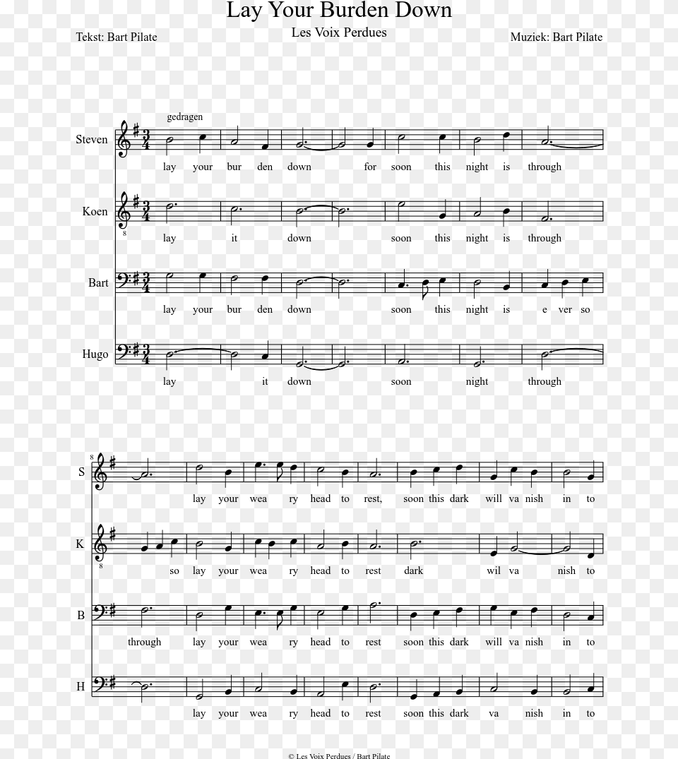 Hymn Of The Fayth Sheet Music, Gray Free Png