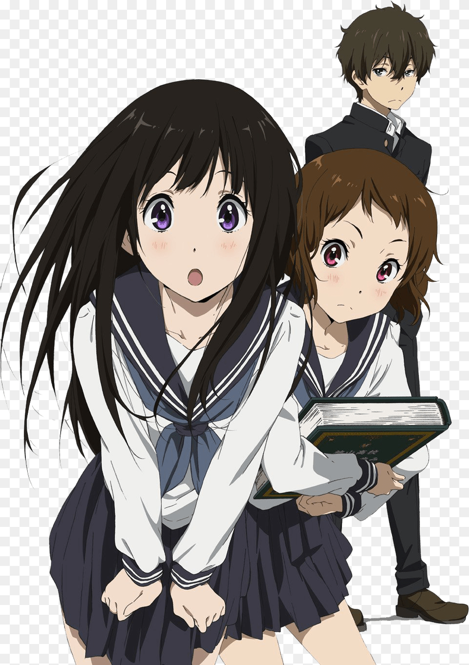 Hyouka Hd Hyouka Eru Chitanda Cosplay Costume School Uniform, Book, Comics, Publication, Baby Free Png