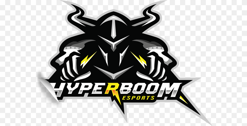 Hyperboom Esports Sticker, Emblem, Logo, Symbol, Animal Png
