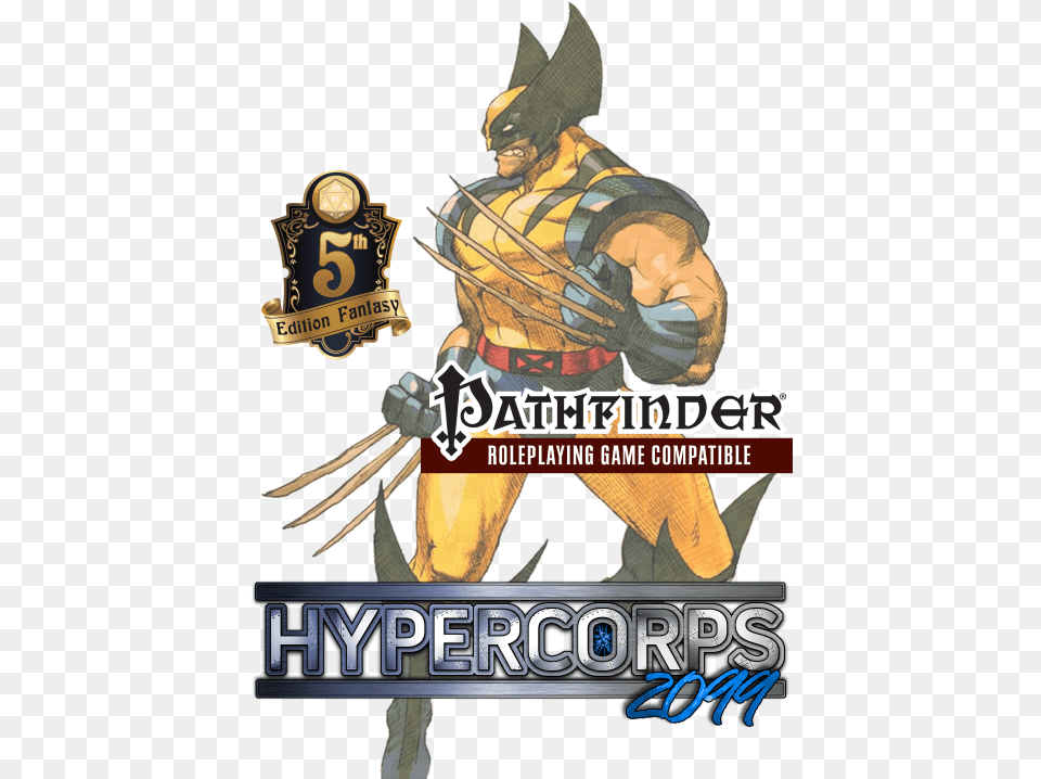 Hypercorps 2099 Wolverine Promo Wolverine Marvel Vs Capcom, Adult, Male, Man, Person Free Png