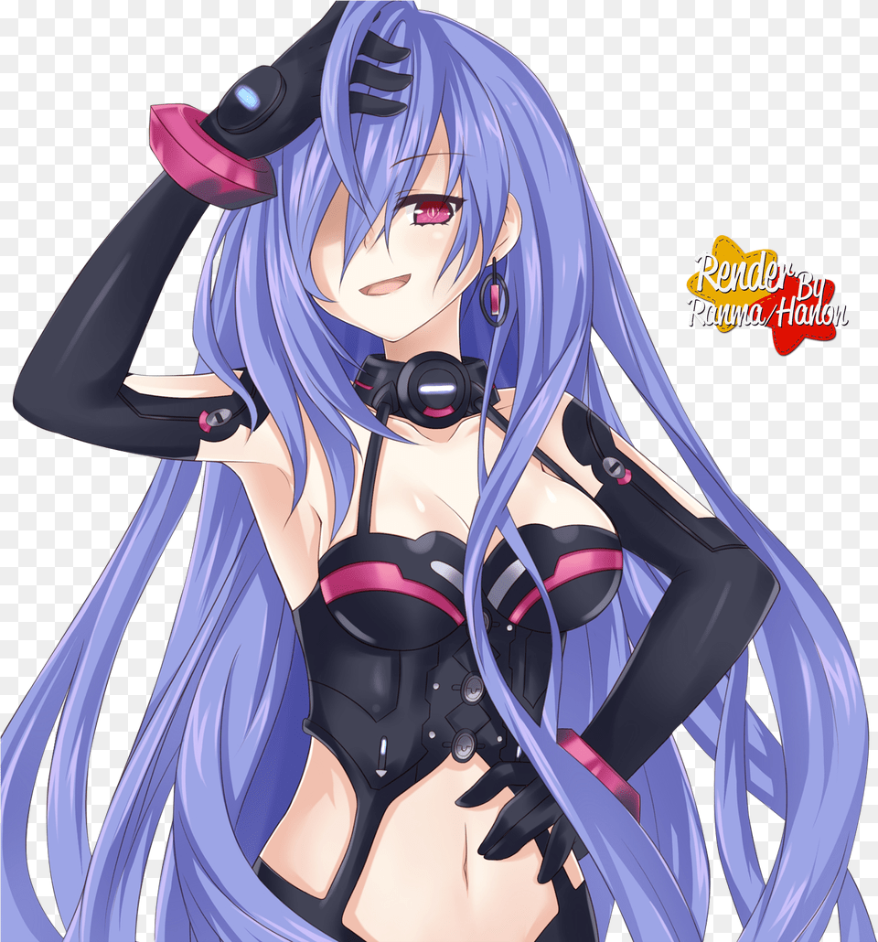 Hyperdimension Neptunia Iris Heart Neptunia Iris Heart Plutia, Book, Comics, Publication, Manga Free Transparent Png