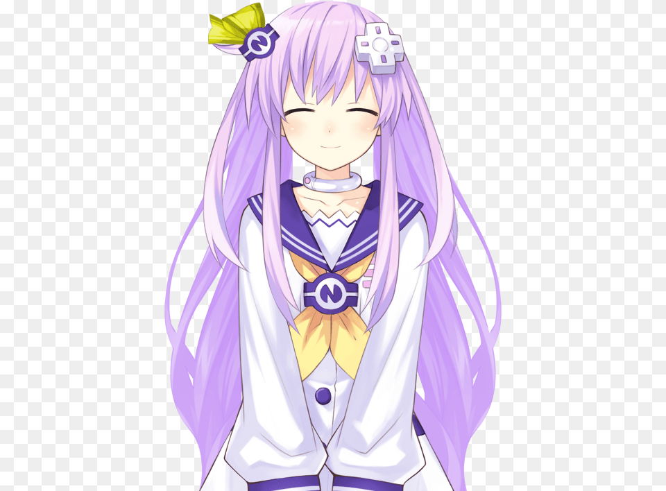 Hyperdimension Neptunia Nepgear Sprite, Book, Comics, Publication, Person Free Png