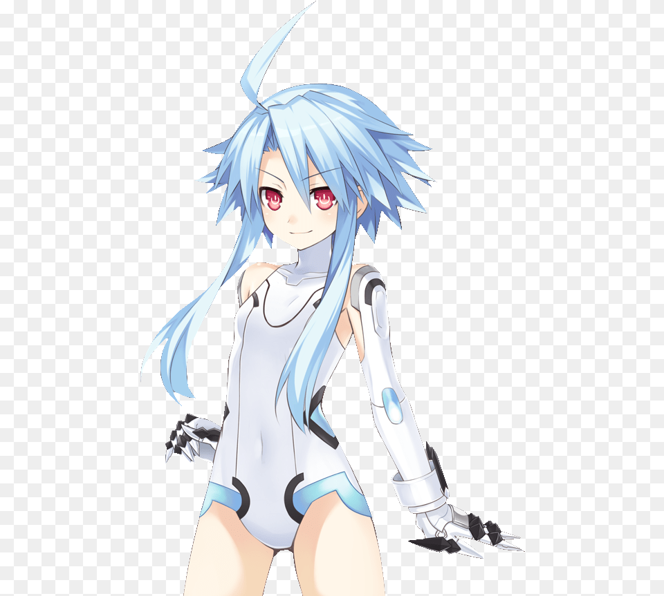 Hyperdimension Neptunia U Action Unleashed Psvita Blanc White Heart Hyperdimension Neptunia, Book, Comics, Publication, Adult Free Transparent Png