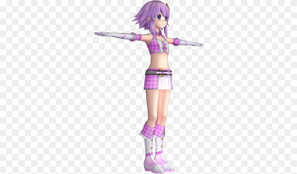 Hyperdimension Neptunia Victory Midriff, Book, Comics, Publication, Person Free Png Download