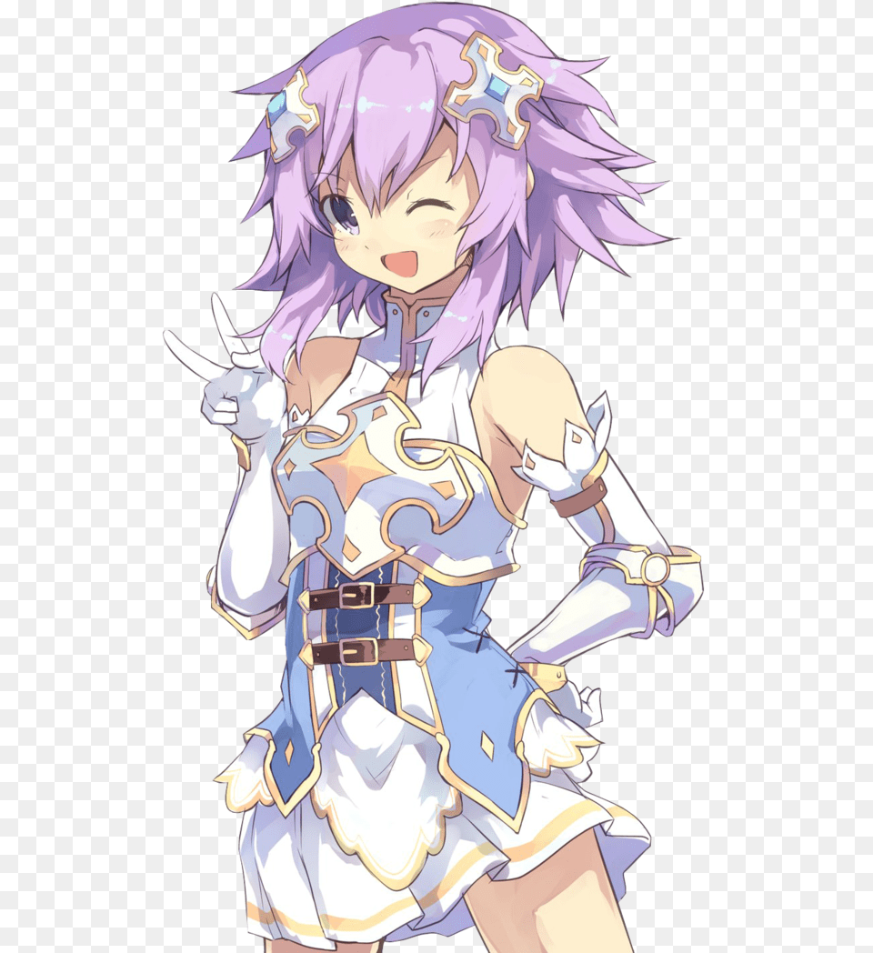 Hyperdimension Neptunia Vii Ost Holy Knight Neptune, Book, Comics, Publication, Baby Free Png