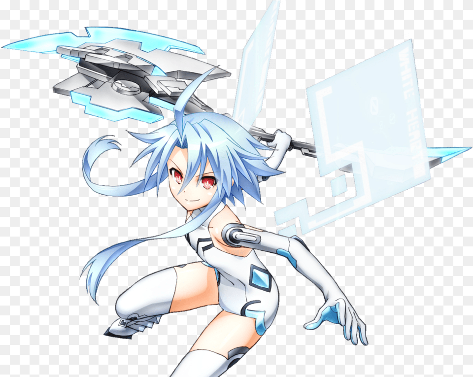 Hyperdimension Neptunia White Heart By Icelancer1999 D9pwclw Neptunia Blanc White Heart, Book, Comics, Publication, Adult Png Image
