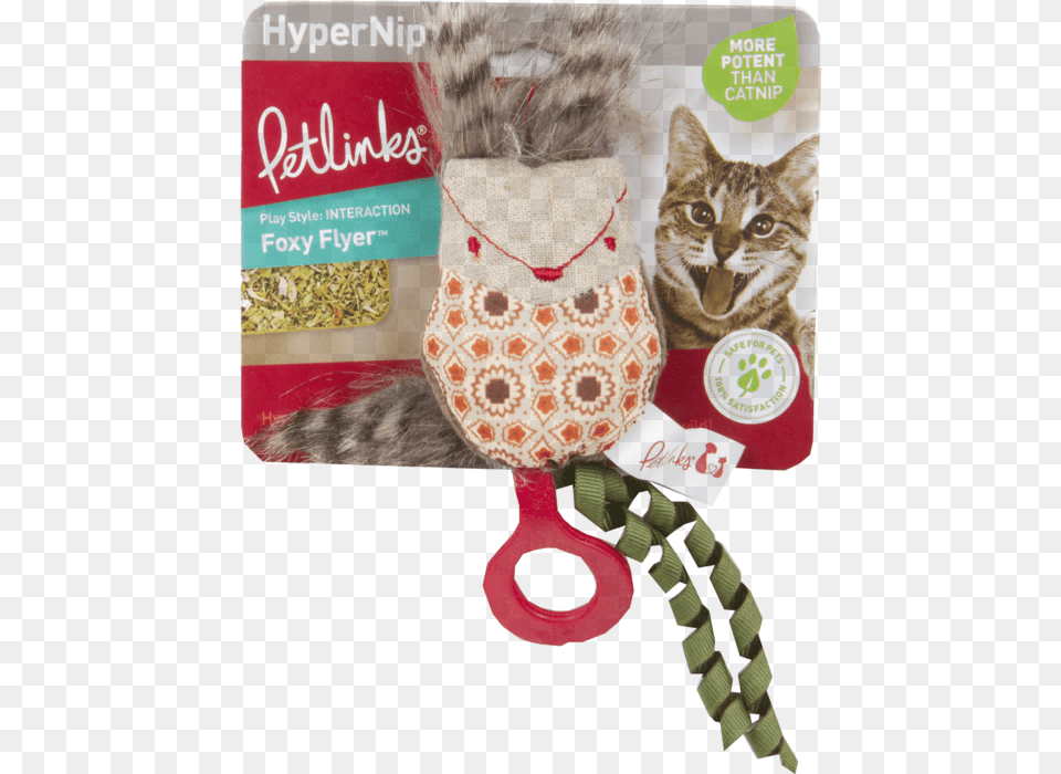 Hypernip Foxy Flyer Launcher Cat Toydata Rimg Cat Toy, Accessories, Animal, Bag, Handbag Png Image