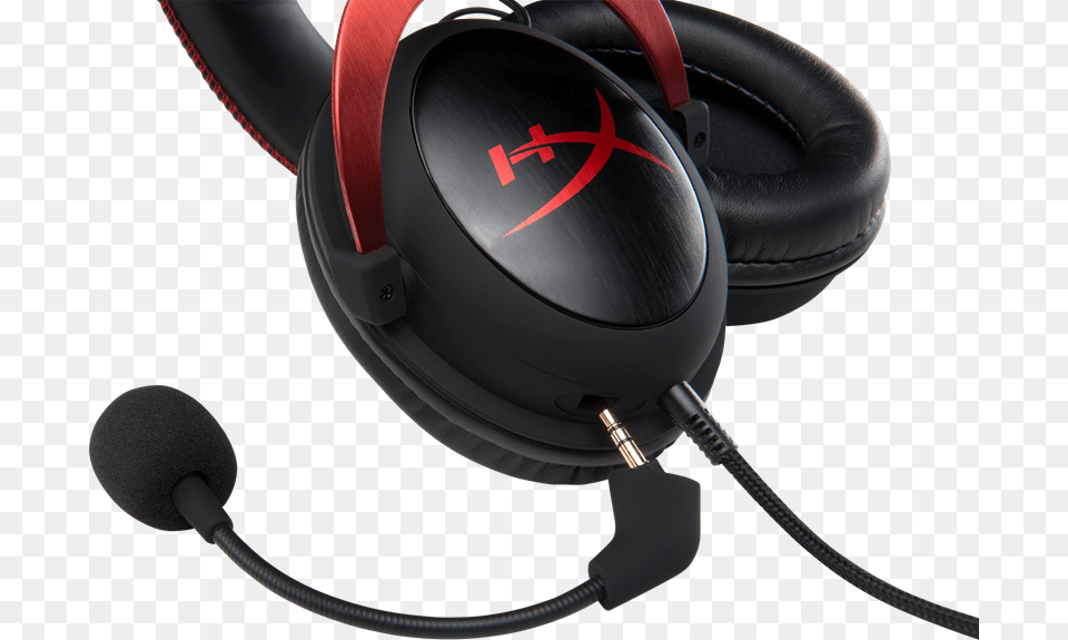 Hyperx Cloud Ii Red Hyperx Cloud 2 Size, Electronics, Headphones, Electrical Device, Microphone Free Transparent Png
