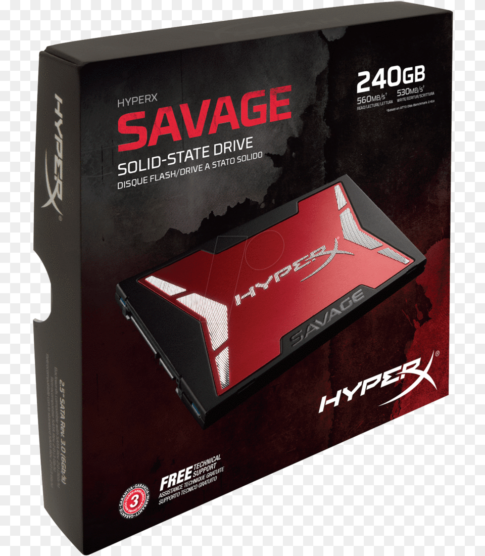 Hyperx Savage Ssd Phison Ps3110 S10 Hyperx Savage 480gb Ssd, Computer Hardware, Electronics, Hardware, Computer Free Png Download