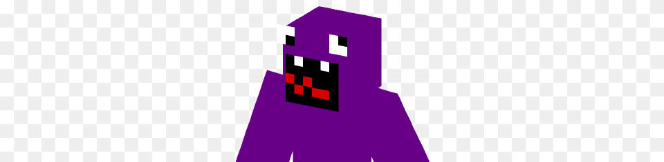 Hypixel Nerdo Skin, Purple Free Png Download
