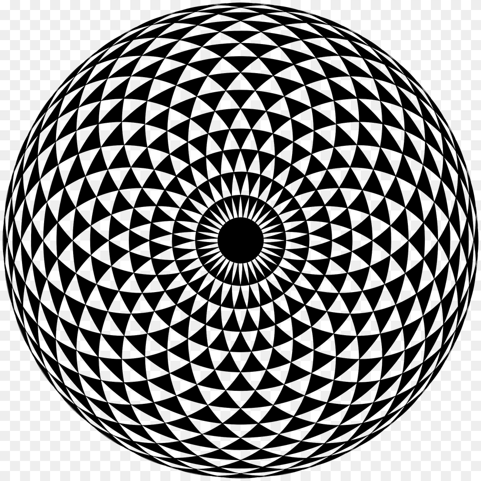 Hypnotic Toroid Mandala Optimized Clipart, Sphere, Spiral, Pattern, Astronomy Free Png Download