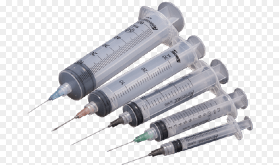 Hypodermic Syringe With 10ml Needle Syringe, Injection, Mortar Shell, Weapon, Dynamite Free Png Download