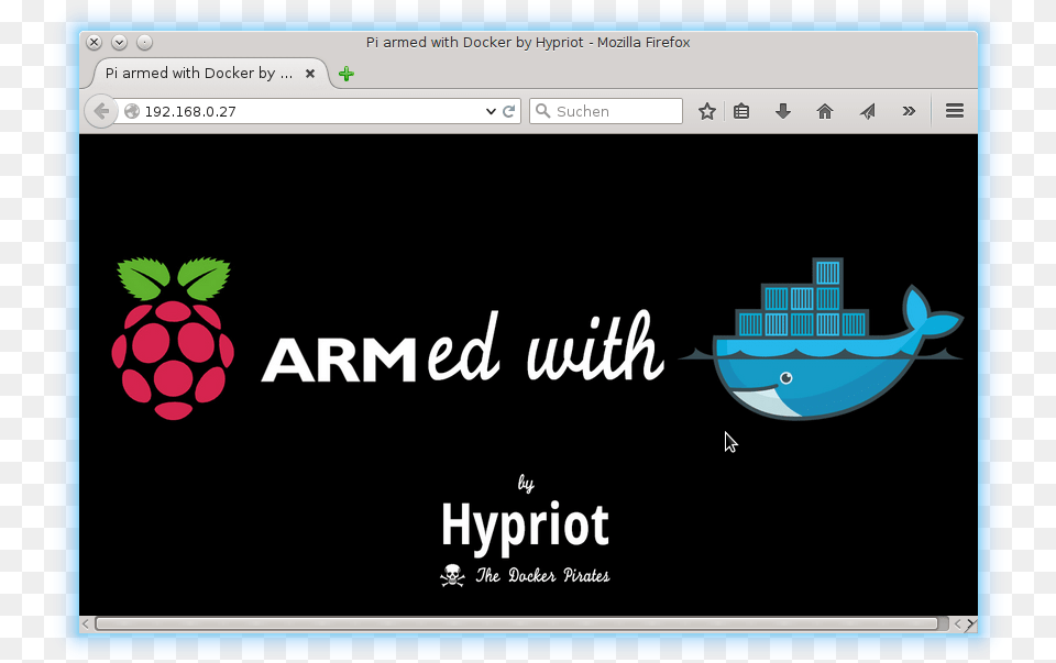 Hypriot Logo Docker Raspberry Pi, File, Text, Webpage Free Png