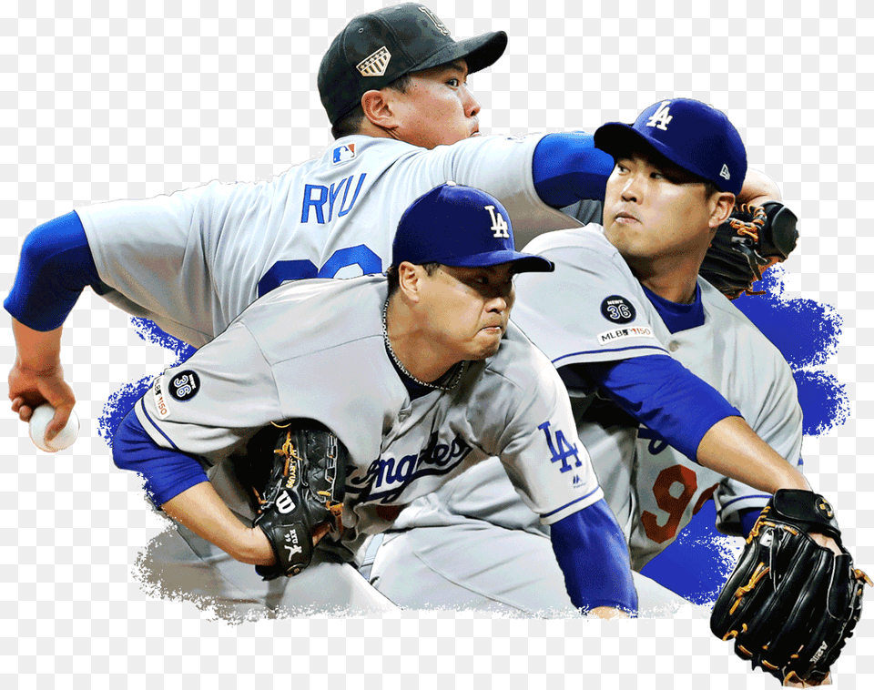 Hyun Jin Ryu, Baseball, Team, Baseball Glove, Sport Free Png