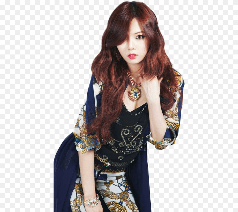 Hyuna 4m Hyuna Hyona K Pop Hyuna Trouble Maker, Blouse, Clothing, Dress, Woman Png Image