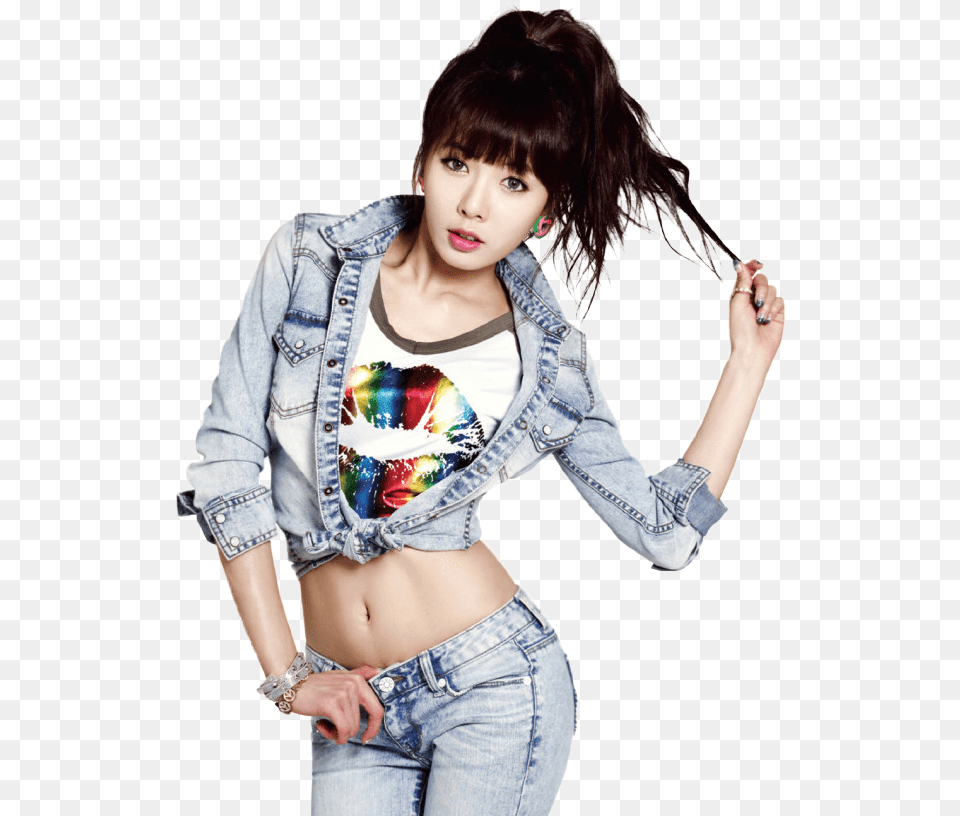 Hyuna Background Hyuna, Clothing, Pants, Jeans, Adult Free Transparent Png