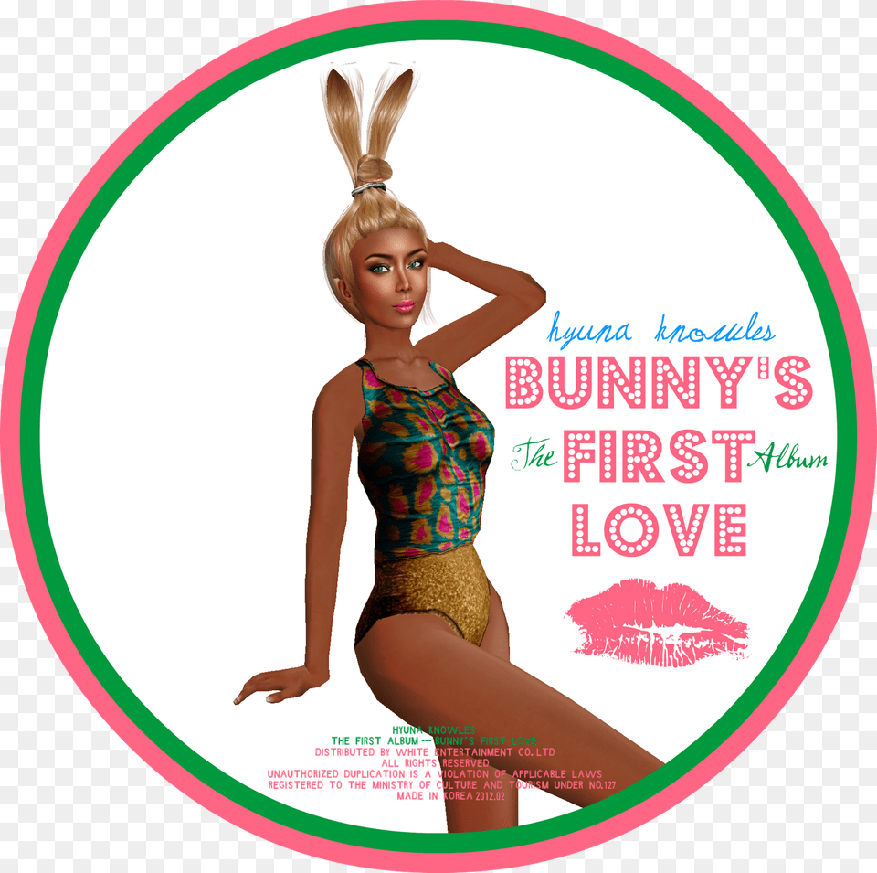 Hyuna Knowles Releases Debut Album Bunny S First Love Cartoon, Adult, Female, Person, Woman Png Image