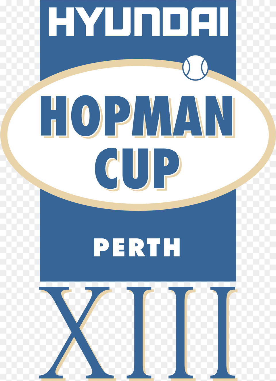 Hyundai Hopman Cup Xiii Logo Transparent Hopman Cup, Advertisement, Text, Mailbox Png Image
