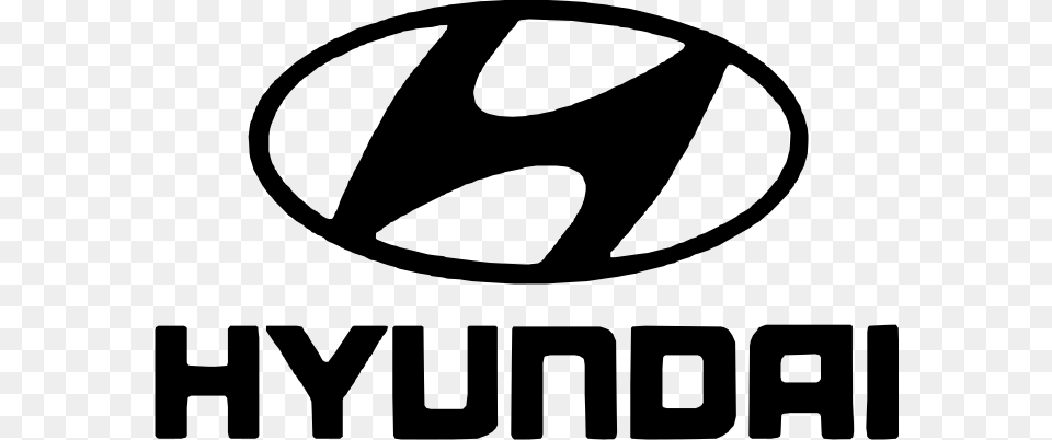 Hyundai Hyundai Logo Black Png Image