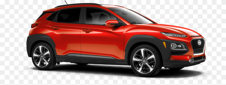Hyundai Kona 2019 Tangerine, Car, Suv, Transportation, Vehicle Png Image