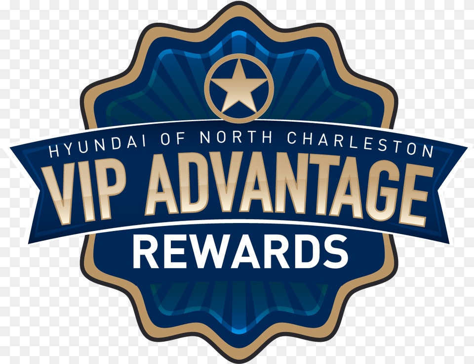 Hyundai Of North Charleston Vip Advantage Rewards Nine News, Badge, Logo, Symbol, Emblem Free Png
