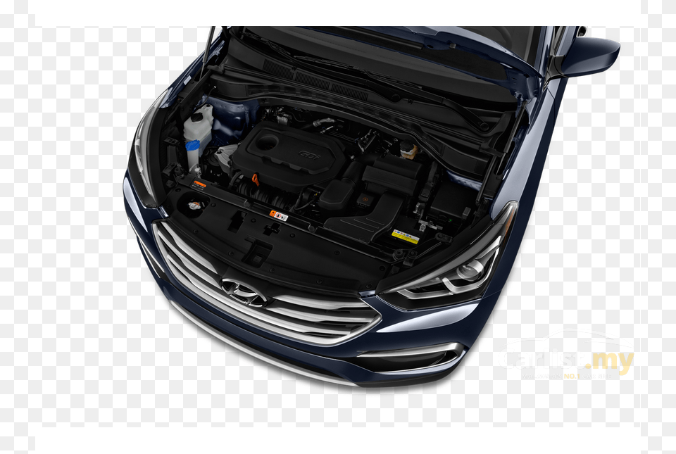 Hyundai Santa Fe 2017 Engine, Car, Transportation, Vehicle, Machine Png Image