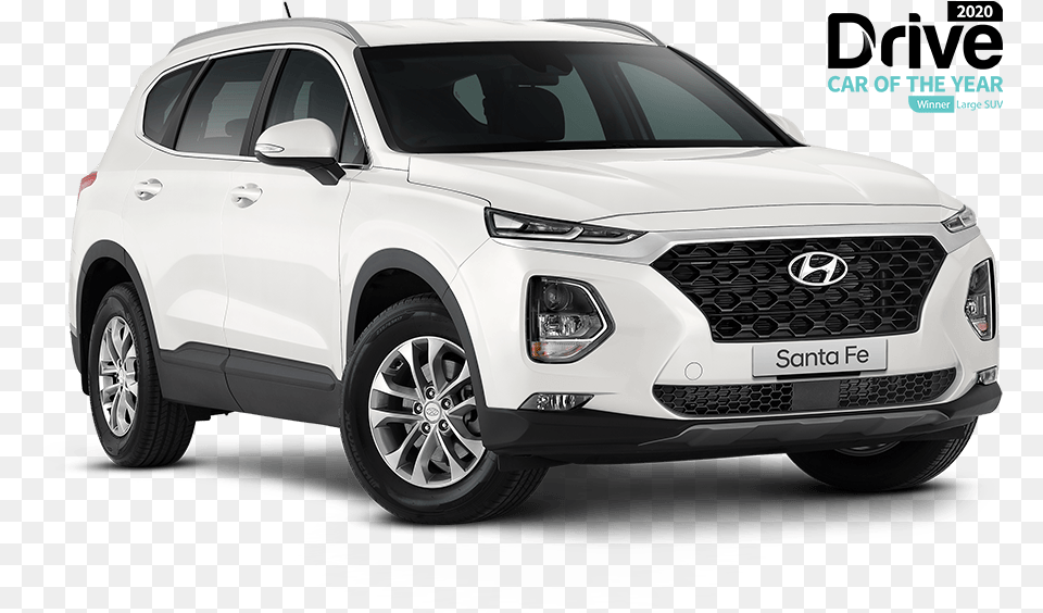 Hyundai Santa Fe 2019 White, Suv, Car, Vehicle, Transportation Free Png Download