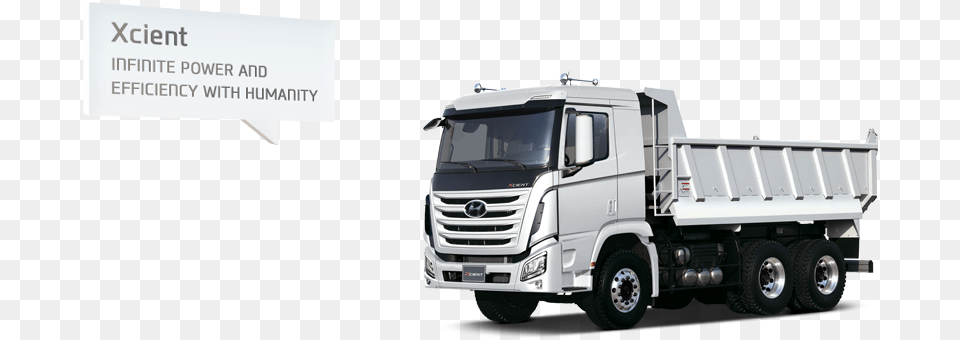 Hyundai Xcient Dump Truck, Trailer Truck, Transportation, Vehicle Free Transparent Png