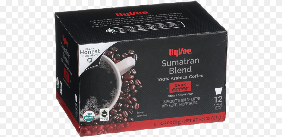 Hyvee Single Serve Coffee, Cup, Box, Beverage Free Png