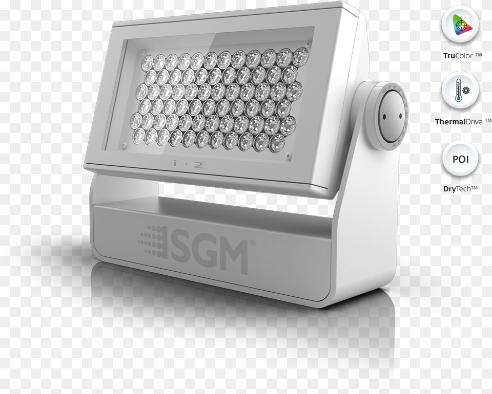 I 2 Red Poi L Ip66rated Led Flood From Sgm Light Diode, Mailbox, Electronics Free Transparent Png