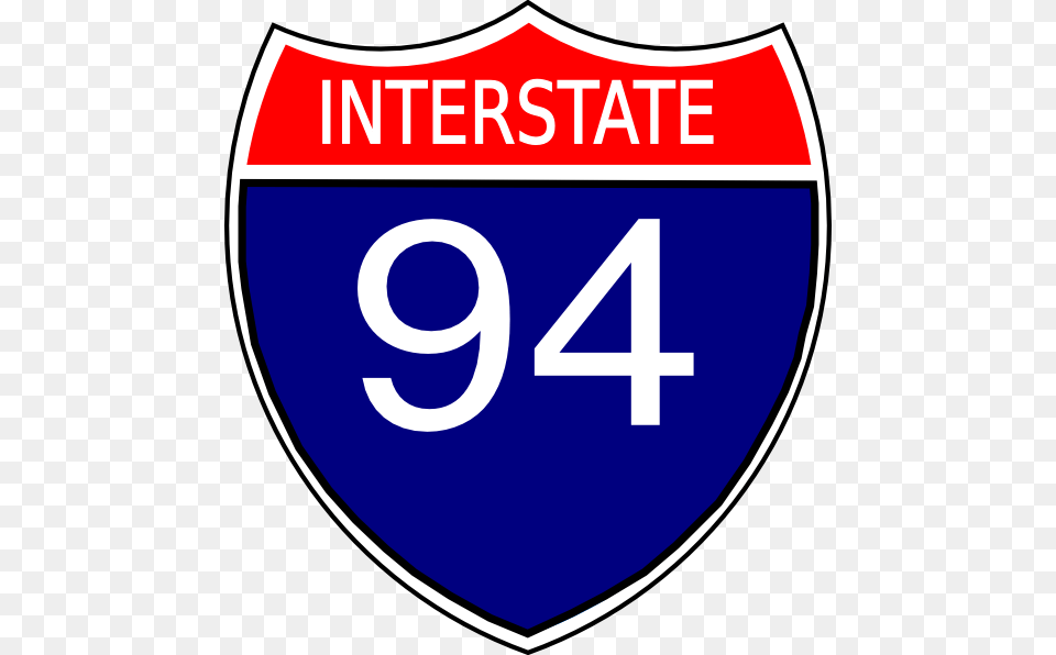 I 94 Sign Svg Clip Arts Interstate Highway Sign, Symbol Free Transparent Png