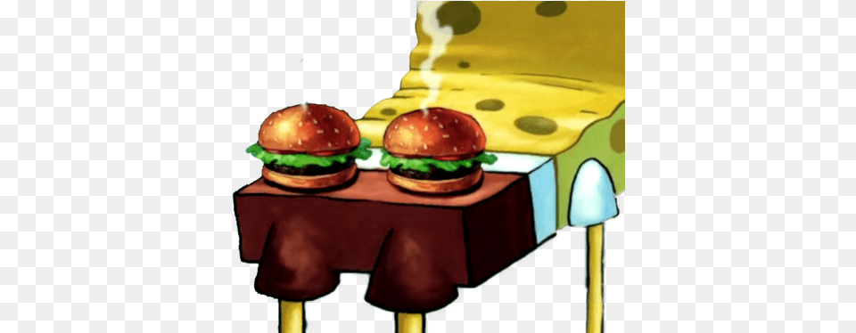 I Always Wanted To Try A Krabby Patty Spongebob Krabby Patty Buns, Burger, Food Free Png