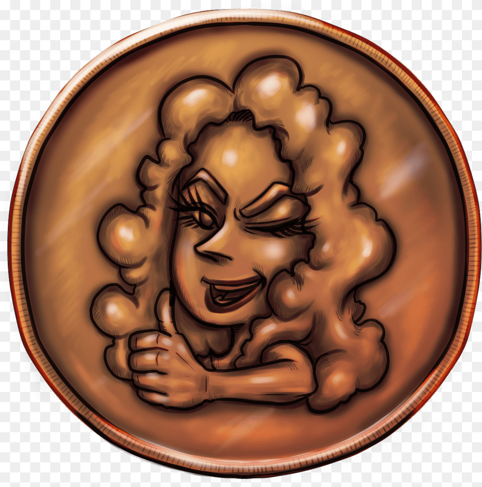 I Am A Drag Queen After All See What I Offer Below Illustration, Bronze, Face, Head, Person Free Transparent Png