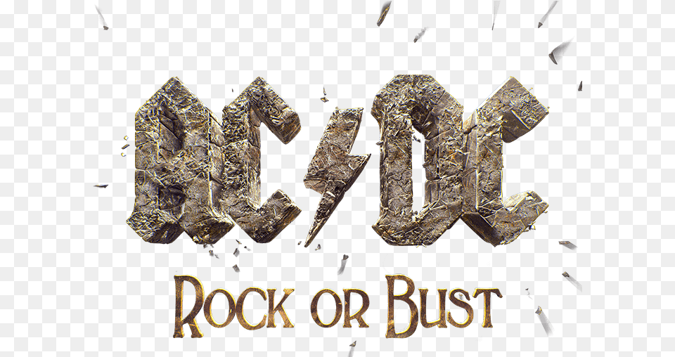 I Am An Acdc Fan Going Back To 1987 When I First Discovered Acdc Logo Rock Or Bust, Bronze, Ammunition, Grenade, Weapon Free Transparent Png
