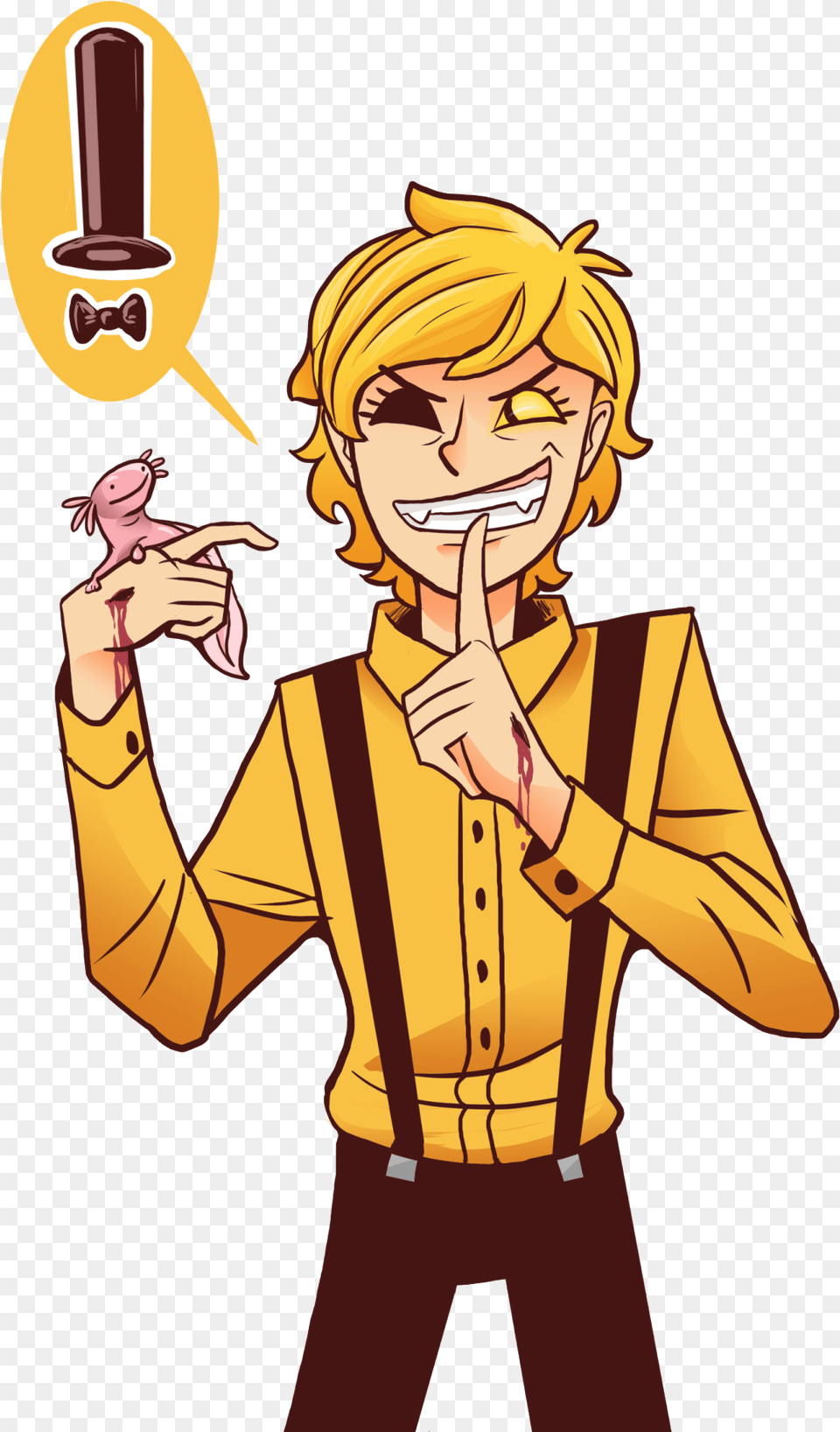I Am Bill Cipher Trash Bill Cypher As A Human, Adult, Book, Comics, Female Free Png