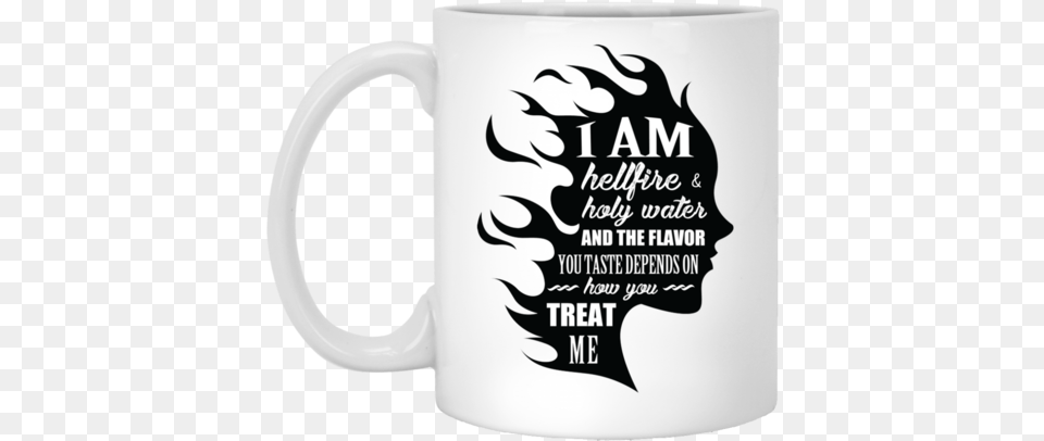 I Am Both Hellfire And Holy Water Mugs She Is Both Hellfire And Holy Water, Cup, Beverage, Coffee, Coffee Cup Png