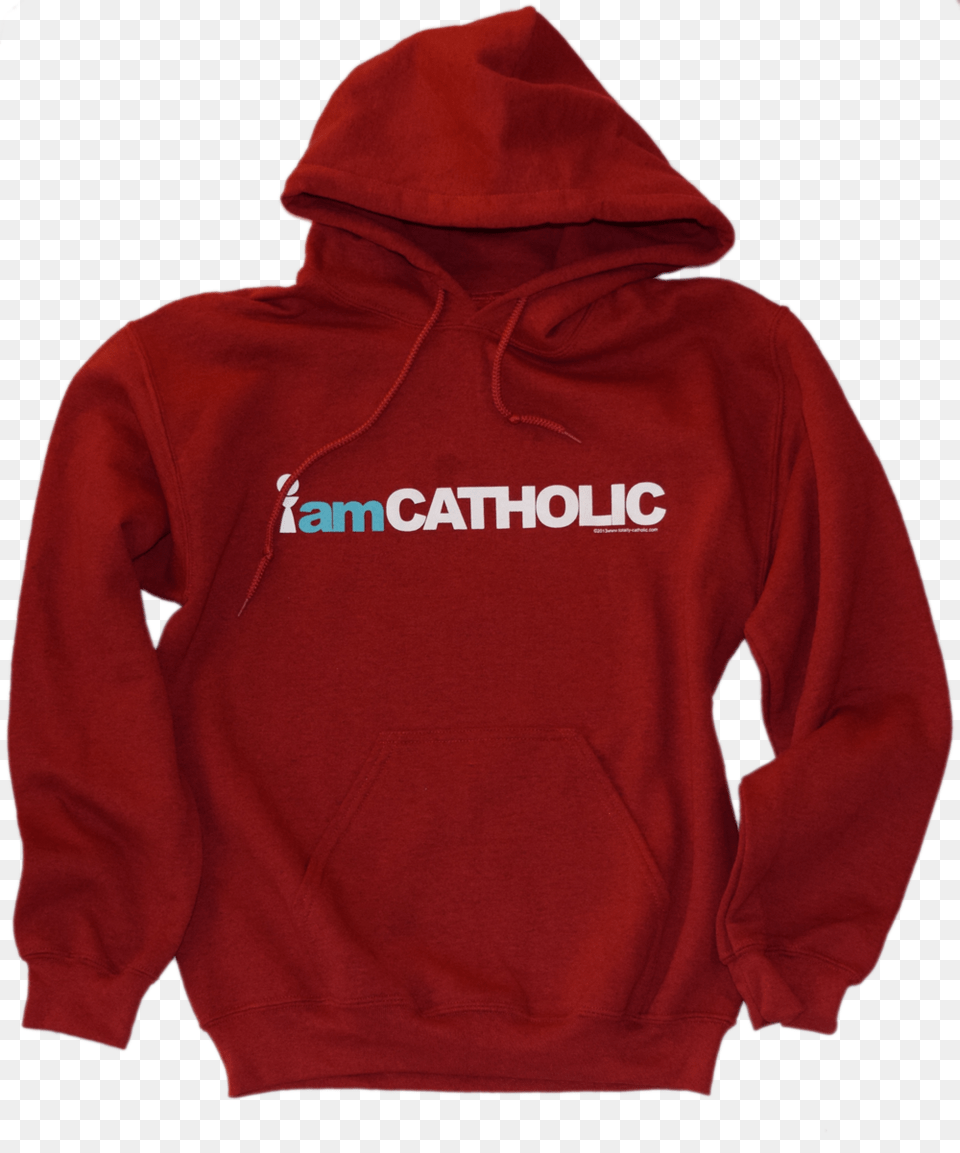 I Am Catholic Fleece Hoodie Totally Catholic Tees, Clothing, Hood, Knitwear, Sweater Free Png Download