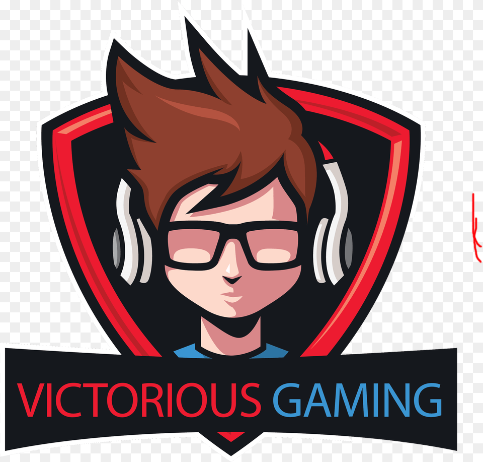I Am Live On Pubg If You Want To Come Hang Out Https Transparent Gamer Logo, Accessories, Glasses, Face, Head Png Image