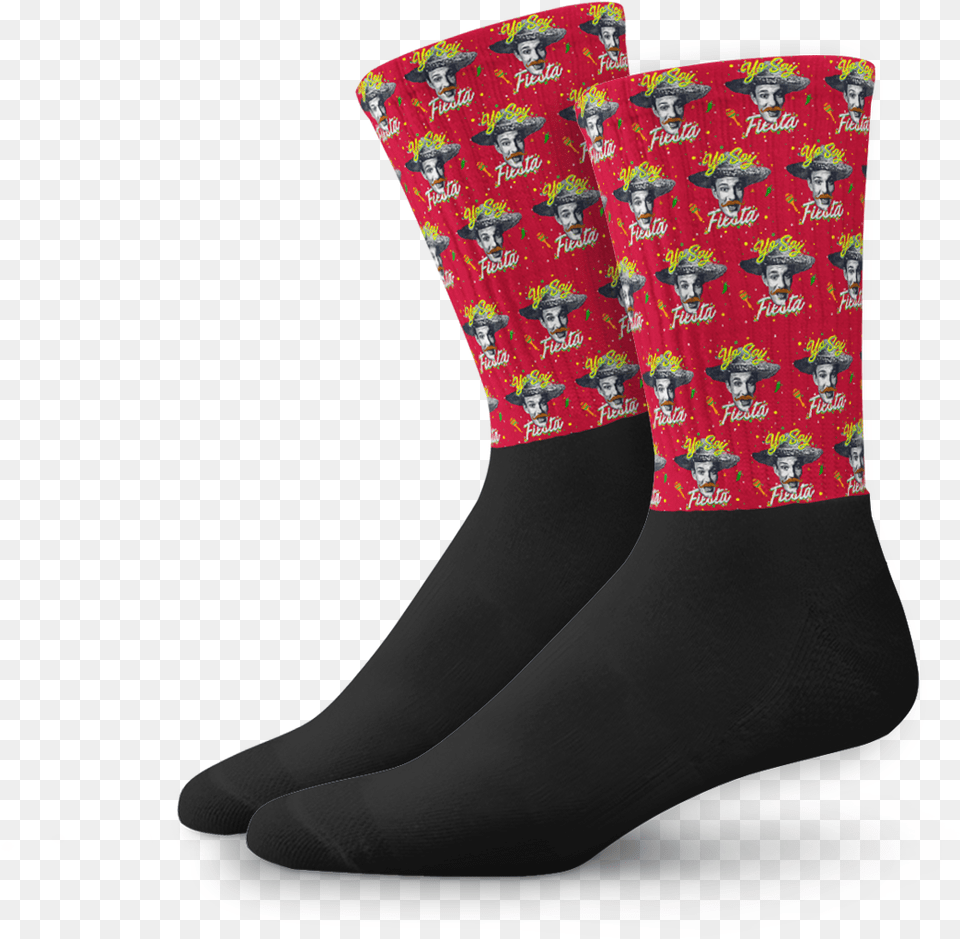 I Am Party Socks Sock, Clothing, Hosiery, Person Free Transparent Png