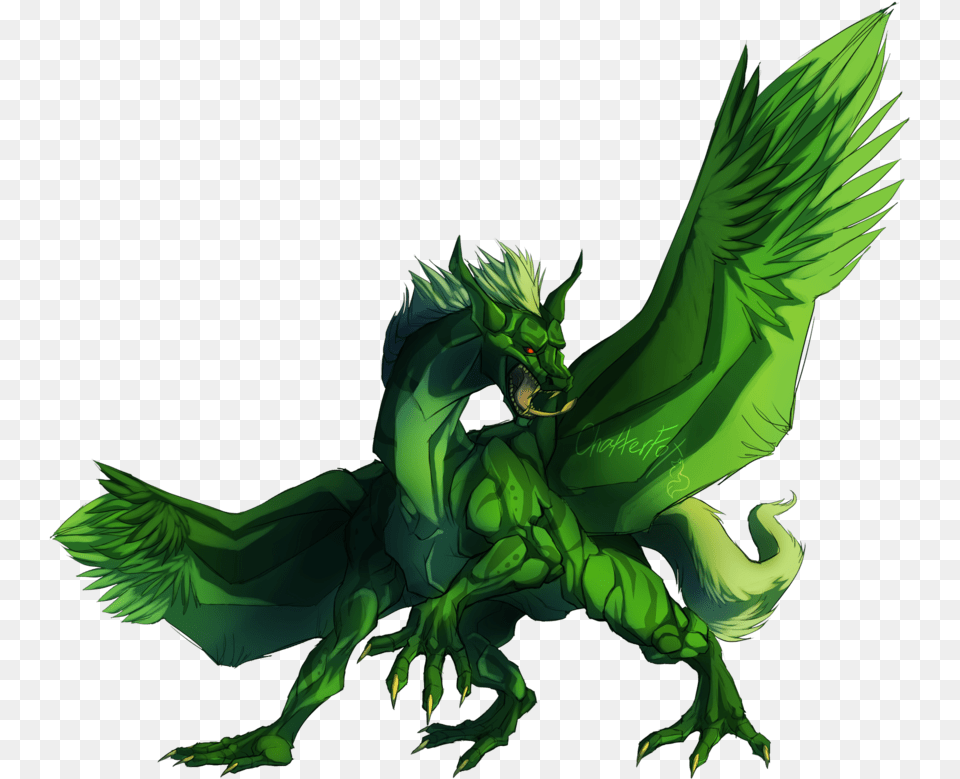 I Am The Green Dragon Weasyl Green Dragon, Animal, Bird Free Png